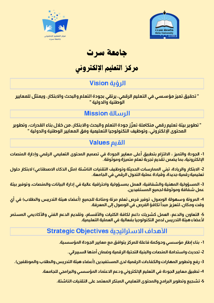 مركز التعليم الالكتروني